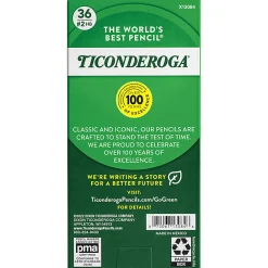 Ticonderoga® Tri-Write Beginners' Pencils, #2 Lead, Soft, Pack of 36