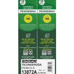 Ticonderoga® Woodcase Pencils, #2 Lead, Soft, Pack of 96