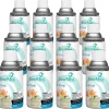 TimeMist® Premium Metered Air Freshener Refills, 6.6 Oz, Clean & Fresh, Carton of 12 Units