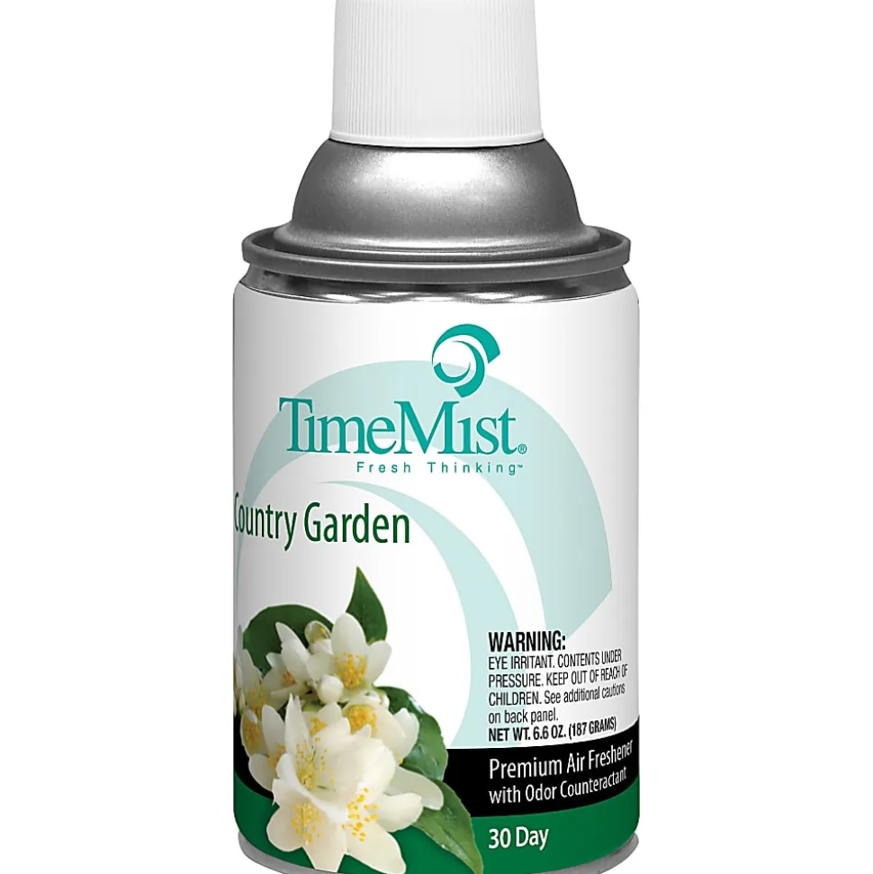 TimeMist® Premium Metered Air Freshener Refill, 6.6 Oz, Country Garden