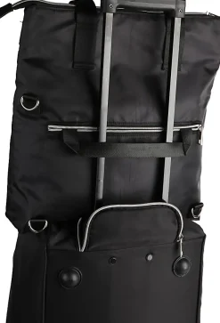 TJ Riley Backpack Briefcase, Black