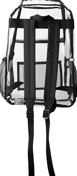 TJ Riley Clear Backpack, Transparent