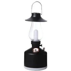 TJ Riley Vintage Lantern USB Humidifier, 8-3/4"H x 3-3/4"W x 3-3/4"D