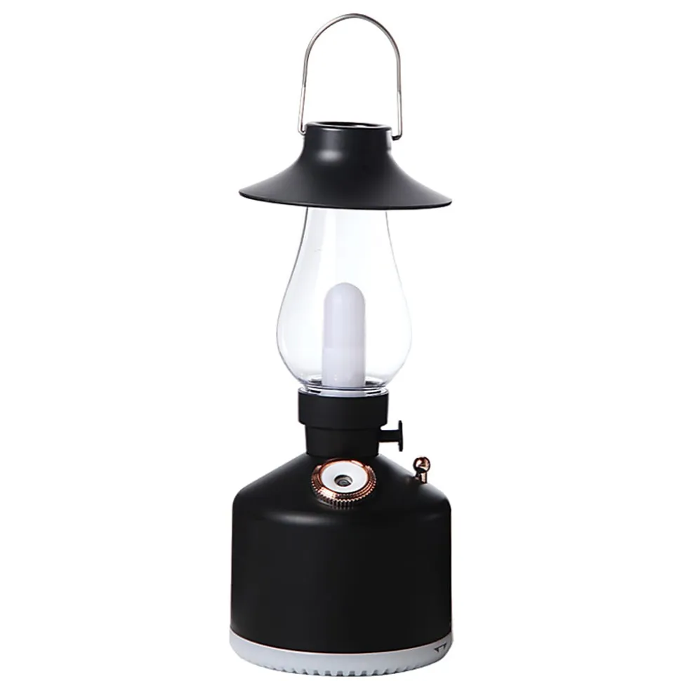 TJ Riley Vintage Lantern USB Humidifier, 8-3/4"H x 3-3/4"W x 3-3/4"D