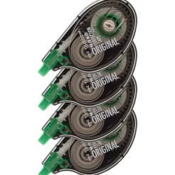 Tombow® Mono® Single-Line Disposable Correction Tape, 1 Line x 394", 70% Recycled, White, Pack Of 4