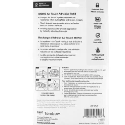 Tombow Refill 2-Pack, MONO Air Touch Adhesive - 17.50 yd Length x 0.33