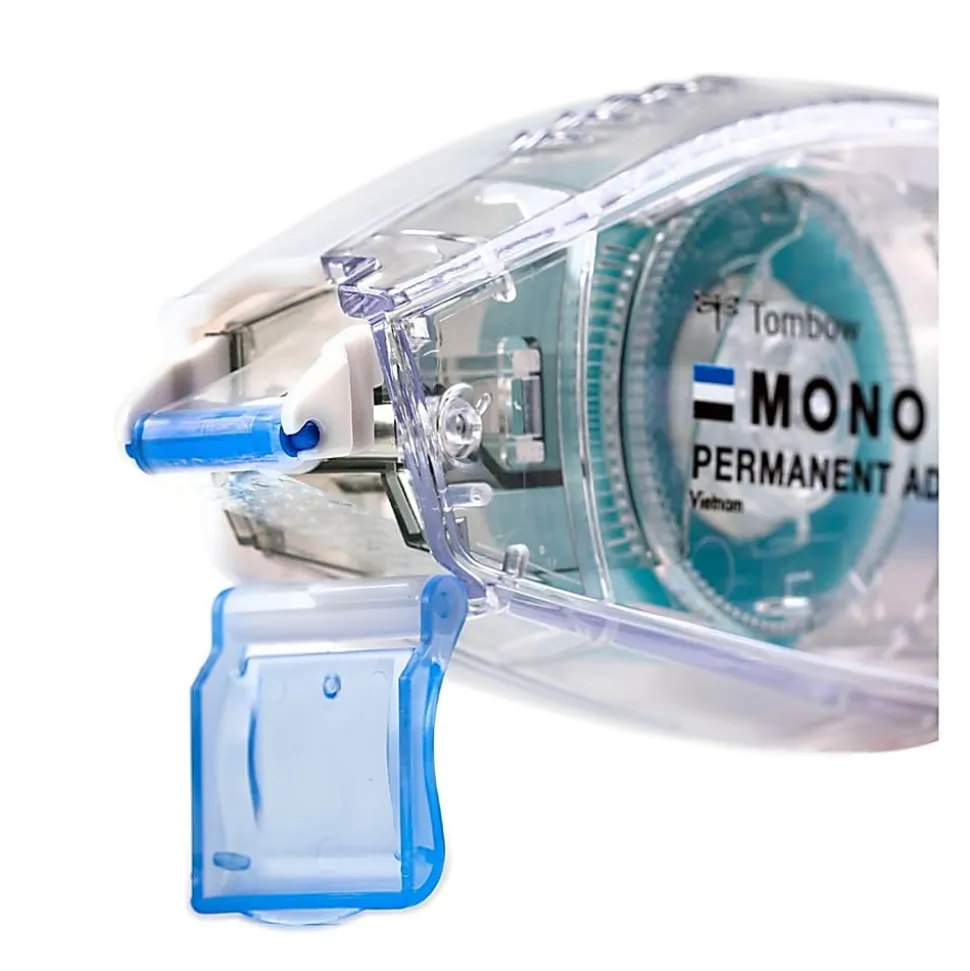 Tombow Refill 2-Pack, MONO Air Touch Adhesive - 17.50 yd Length x 0.33" Width - White - 2 / Pack
