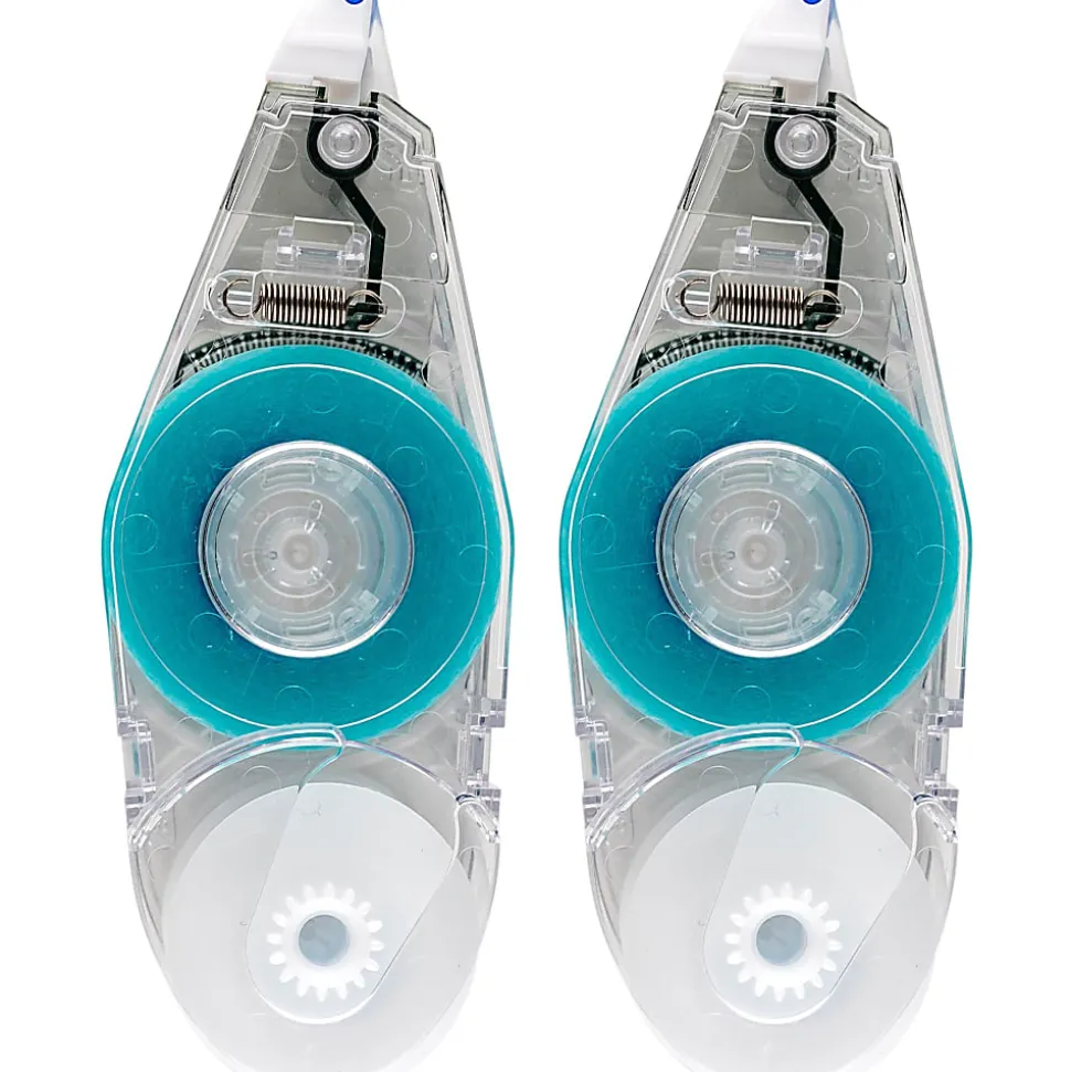 Tombow Refill 2-Pack, MONO Air Touch Adhesive - 17.50 yd Length x 0.33" Width - White - 2 / Pack