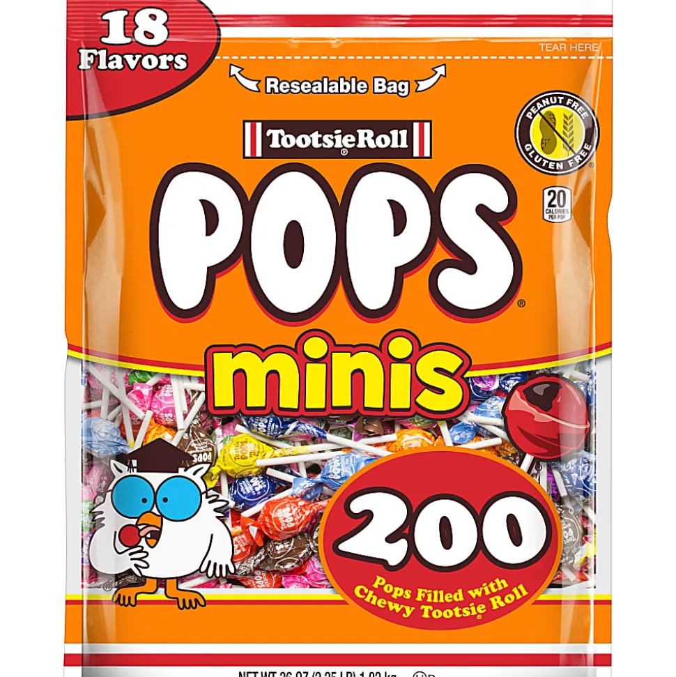 Tootsie® Pops Miniatures, 36 Oz. Bag