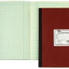 TOPS™ Computation Notebook, 11 3/4" x 9 1/4", 4 x 4 Quad, 75 Sheets
