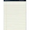 TOPS® Docket® Diamond 100% Recycled Writing Pads, 8 1/2" x 11", Legal Ruled, 50 Sheets, Ivory, Pack Of 2 Pads