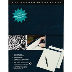 TOPS® Docket® Diamond 100% Recycled Writing Pads, 8 1/2