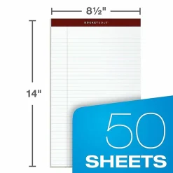 TOPS™ Docket Gold™ Premium Writing Pads, 8 1/2