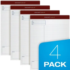 TOPS™ Docket Gold™ Premium Writing Pads, 8 1/2