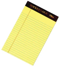 TOPS™ Docket Gold™ Premium Writing Pads, 5