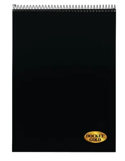 TOPS® Docket® Gold Wirebound Writing Pad, 8 1/2