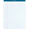 TOPS Docket Legal Rule Writing Pads - 50 Sheets - Double Stitched - 16 lb Basis Weight - 8 1/2"x11 3/4" Sheet Size - 63416