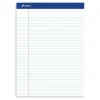 TOPS Docket Letr-Trim Legal Ruled White Legal Pads - 50 Sheets - Double Stitched - 0.34" Ruled - 16 lb Basis Weight - 0