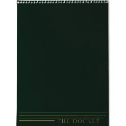 TOPS Docket Wirebound Legal Writing Pads - Letter - 70 Sheets - Wire Bound - 0.34" Ruled - 16 lb Basis Weight - 63633