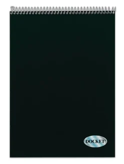 TOPS™ Docket® Wirebound Quadrille Pad, 8 1/2" x 11", 35 Sheets, White