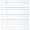 TOPS™ Docket™ Writing Tablet, 5" x 8", Jr. Legal Rule, White, 50 Sheets Per Pad, Pack Of 6 Pads