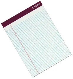 TOPS™ Double Docket™ Gold Writing Pads, 8 1/2