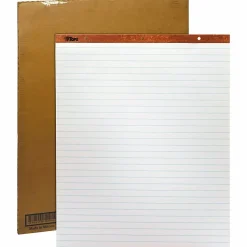 TOPS™ Easel Pads, 27" x 34", White Paper With Faint Rule, 50 Sheets, Box Of 2