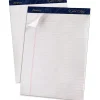 TOPS Gold Fibre Ruled Perforated Writing Pads, Letter Size, 50 Sheets, Pack Of 4