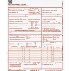 TOPS™ Laser CMS Claim Forms, 8 1/2" x 11", Pack Of 500