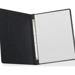 TOPS Letter Recycled Report Cover, 3" Capacity, 8 1/2" x 10 63/64", Black