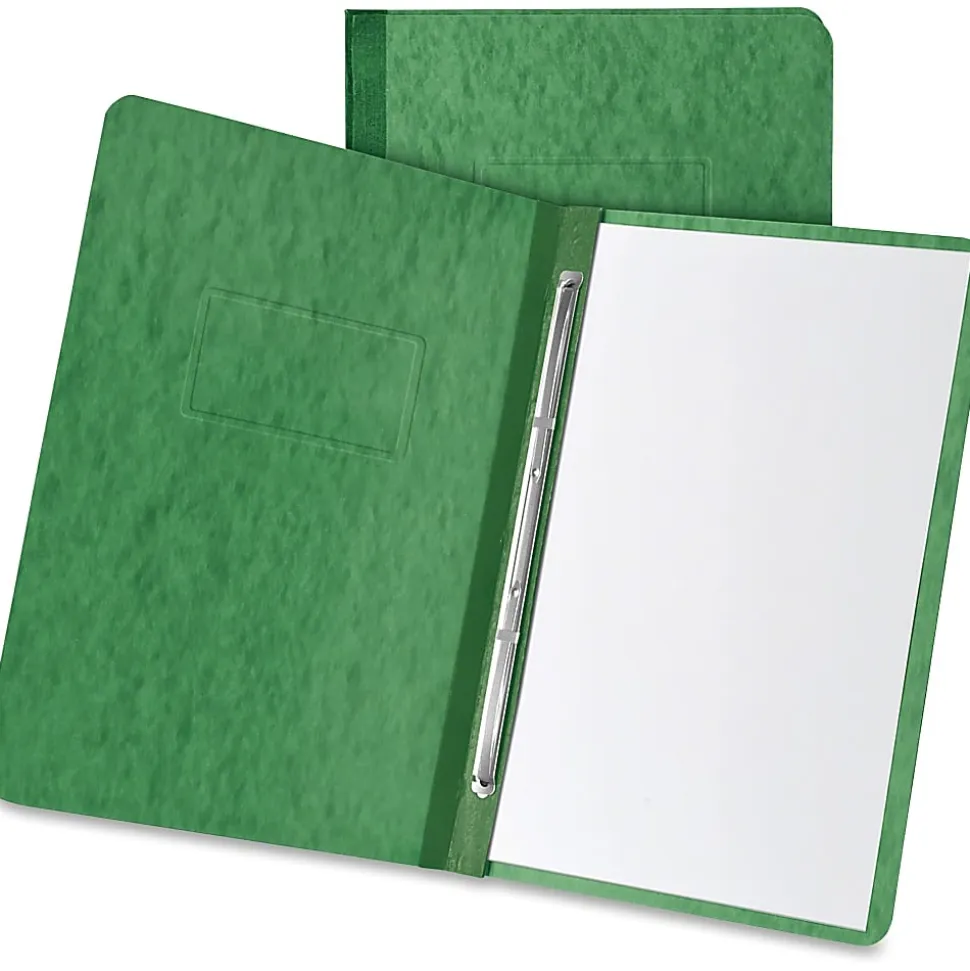 TOPS Letter Recycled Report Cover, 3" Capacity, 8 1/2" x 11", Dark Green