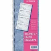 TOPS™ Money/Rent Receipt Book, 2-Part, Carbonless, 11" x 5 1/4", White/Canary
