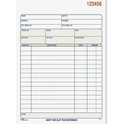 TOPS® 2-Part Carbonless Sales Order Book, 50 Sheets, 5-9/16" x 7-15/16"