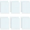 TOPS™ Quadrille Pad, 8 1/2" x 11", Quad Ruled, White, 50 Sheets Per Pad, Pack Of 12 Pads