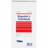 TOPS™ Reporter's Notebooks, 4" x 8", 1 Subject, Gregg Ruled, 70 Sheets, Pack Of 12 Books