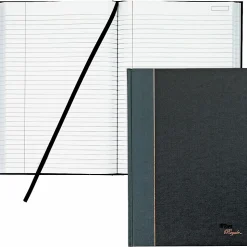 TOPS® Royale Casebound Notebook, 8 1/4" x 11 3/4", Legal Ruled, 96 Sheets, Gray