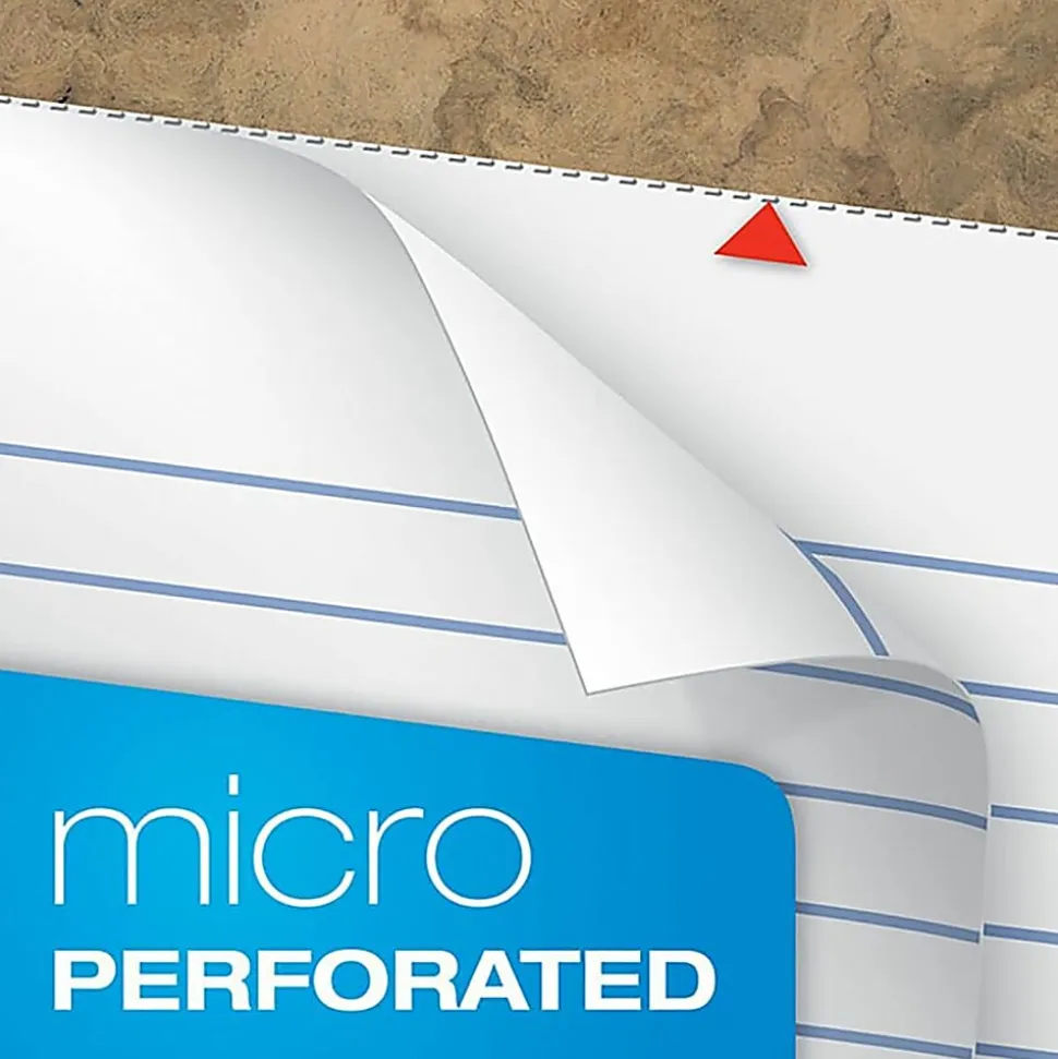 TOPS™ Second Nature® 100% Recycled Writing Pads, 5" x 8", Legal Ruled, 50 Sheets, White, Pack Of 12 Pads