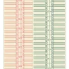 TOPS® Time Cards (Replaces Original Cards 10-100372 & CH131), Numbered Days, 2-Sided, Semi-Monthly Format, 10 1/2" x 3 1/2", Box Of 500
