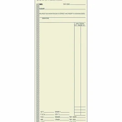 TOPS® Time Cards (Replaces Original Card C3000), Weekly Time Card Form, 1-Sided, 8 1/4" x 3 3/8", Box Of 500