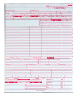 TOPSĀ® UB-04 Forms, 1 Part, White, 8 1/2" x 11", Box Of 2,500