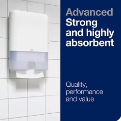 Tork Multifold H2 1-Ply Hand Towels, 9-1/2
