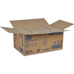 Tork® 1-Ply Multi-Fold Paper Towels, Natural, 250 Sheets Per Pack, Case Of 16 Packs