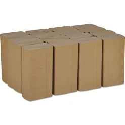 Tork® 1-Ply Multi-Fold Paper Towels, Natural, 250 Sheets Per Pack, Case Of 16 Packs