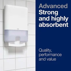 TORK Premium Multifold Hand Towel - 1 Ply - Multifold - 9