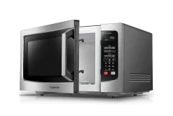 Toshiba 1.6 Cu Ft Microwave With Inverter Technology, Stainless Steel