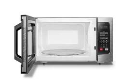 Toshiba 1.6 Cu Ft Microwave With Inverter Technology, Stainless Steel