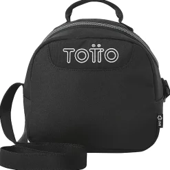 Totto Lunch Box, 8-11/16"H x 5-15/16"W x 7-1/2"D, Black, Total Qty 1