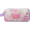 Totto Pencil Case, 9-1/2"H x 3-3/8"W x 4-3/4"D, Pink Toy Story, Total Qty 1