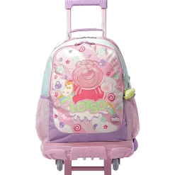 Totto Rolling Backpack, Pink Toy Story, Total Qty 1