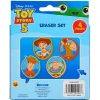 Toy Story 5 Licensed Eraser Set, 1-1/4" x 1-1/4", Set of 4 Erasers